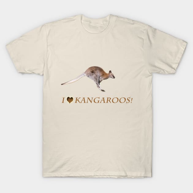 Kangaroo T-Shirt by Naturelovers